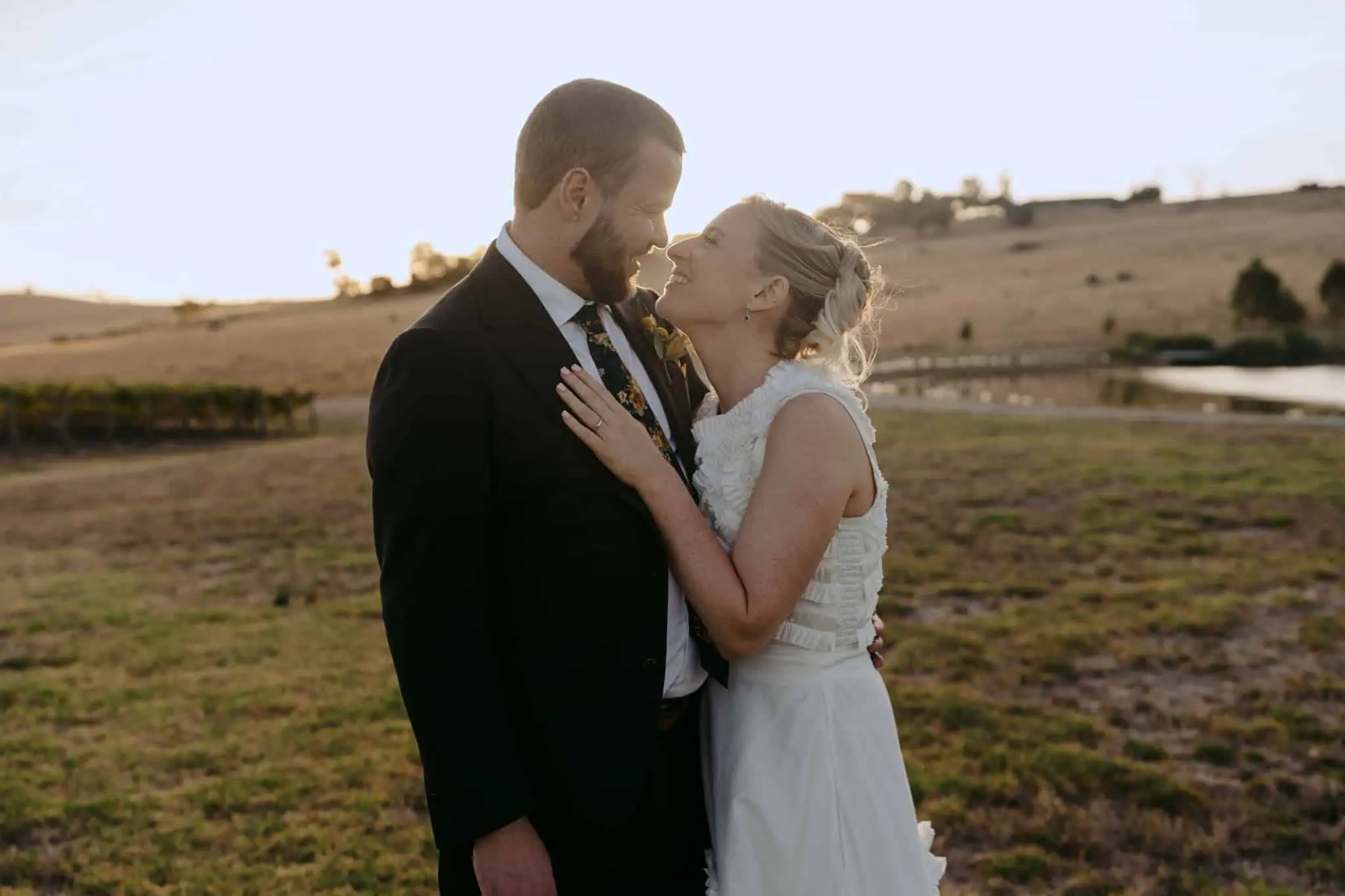 Beth and Tom’s wedding at Re’em, Yarra Valley